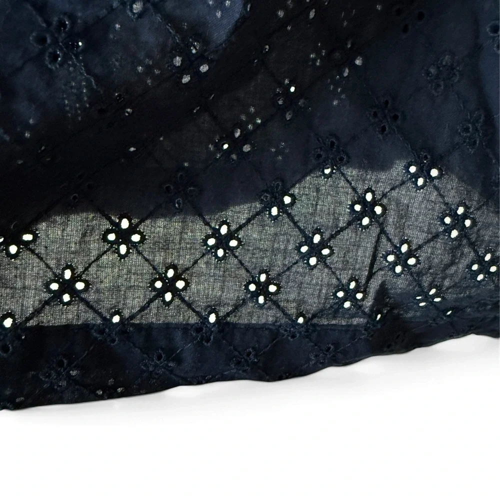Madewell eyelet top
